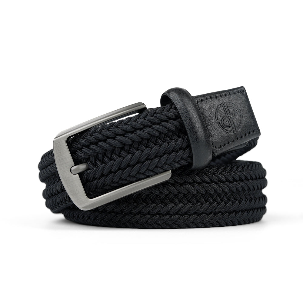 Ask Echo X Goating Player Men's Natural Flex Golf Belt / Black