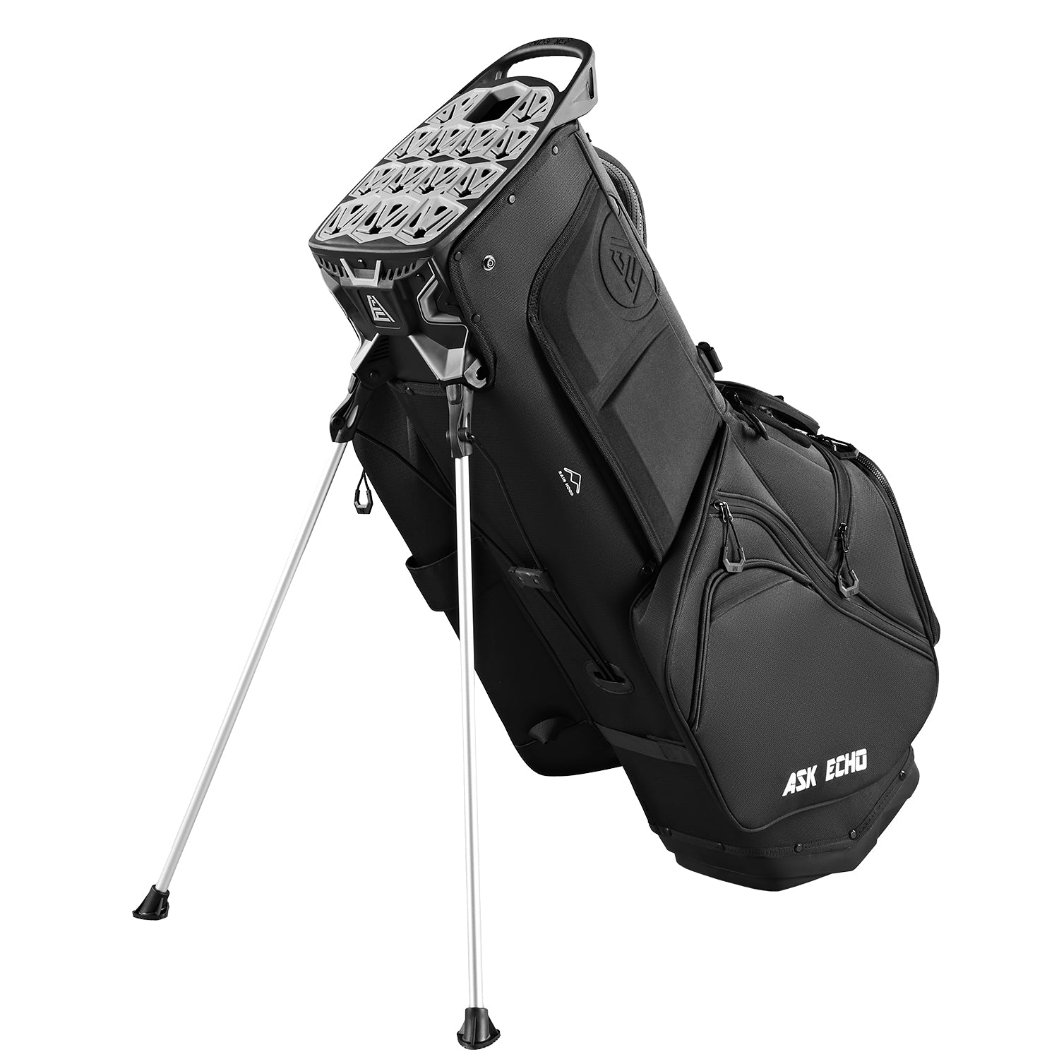 Ask Echo 2025 ST-LOCK Mecha 14 Way Dividers Quiet Hybrid Stand Bag / Black