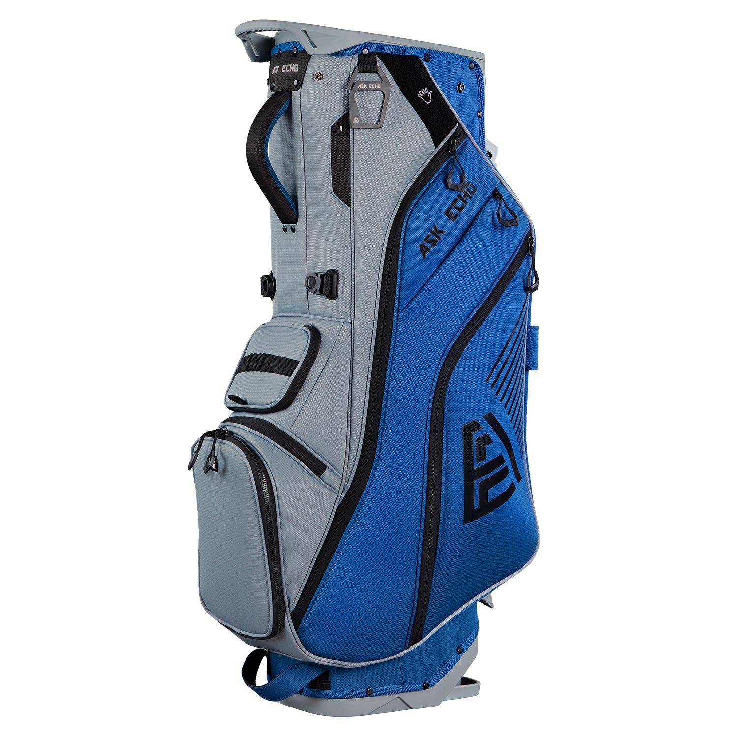 Ask Echo 2025 ST-LOCK Mecha 14 Way Dividers Quiet Hybrid Stand Bag / NavyGrey