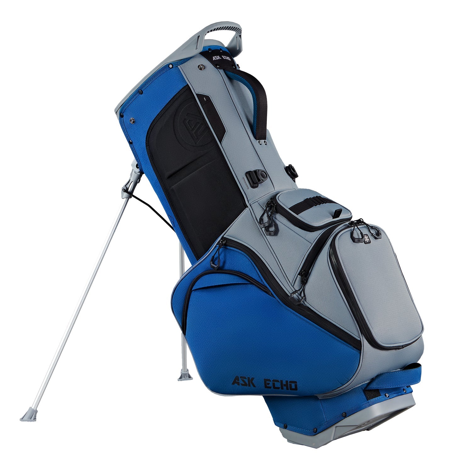 Ask Echo 2025 ST-LOCK Mecha 14 Way Dividers Quiet Hybrid Stand Bag / NavyGrey