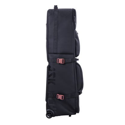 ASK ECHO 2025 Outdoors Golf Travel Bag Soft-Sided with Wheels / Black
