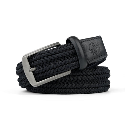 Ask Echo X Goating Player  Men's Natural Flex Golf Belt / Black