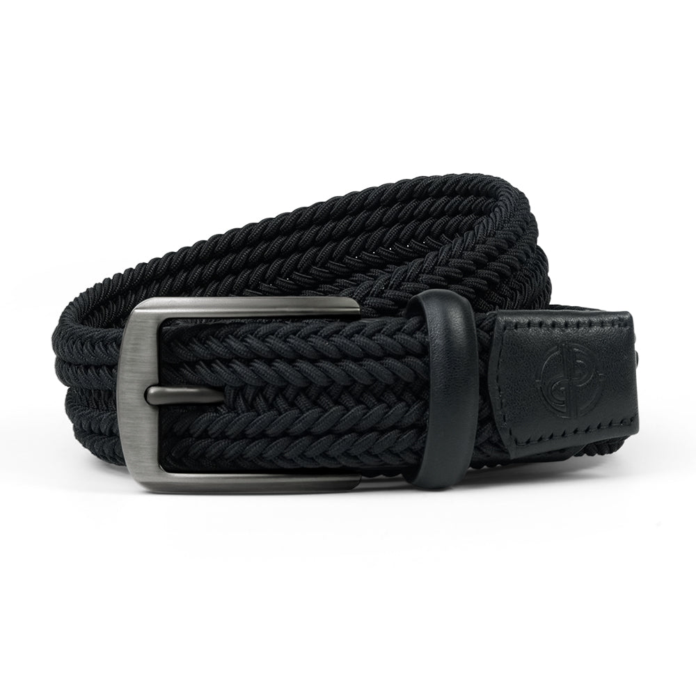 Ask Echo X Goating Player  Men's Natural Flex Golf Belt / Black