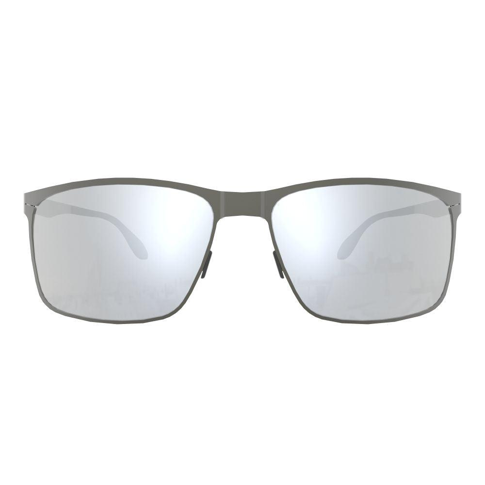 Ask Echo Golf Gunmetal Frame Sunglasses / Silver