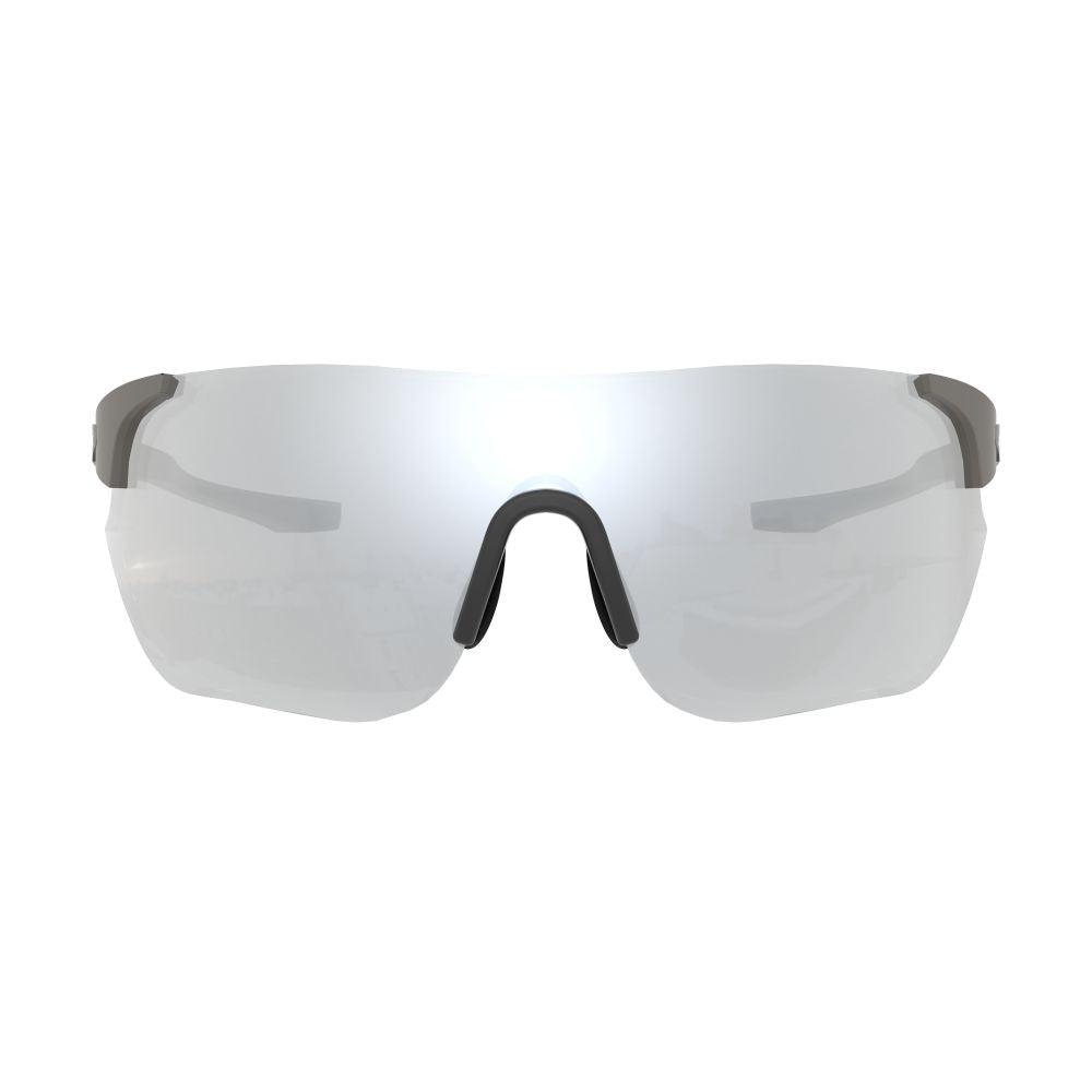 Ask Echo Golf No Frame Gunmetal Leg Sunglasses / Silver