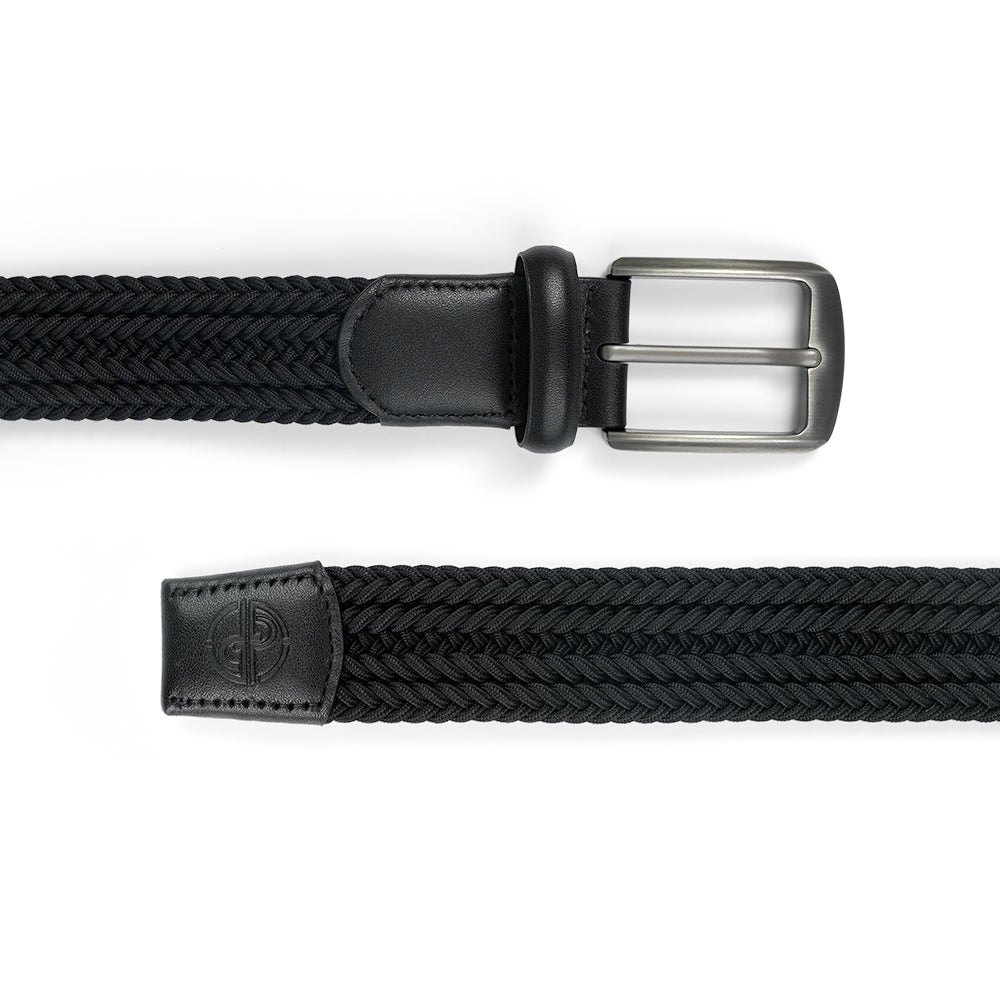 Ask Echo X Goating Player  Men's Natural Flex Golf Belt / Black
