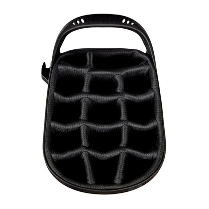 Ask Echo 2025 Prestige-14 Way Full Length Hybrid Leather Stand Bag / Black