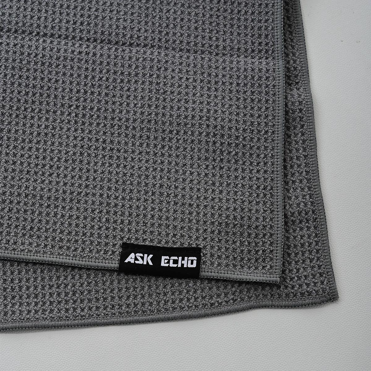ASK ECHO Waffle Weave Microfiber With Magnetic Golf Cotton Towel