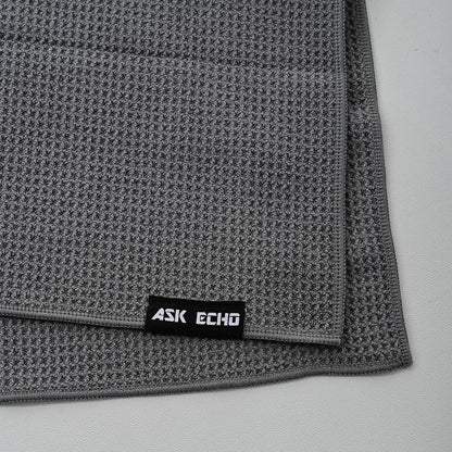 ASK ECHO Waffle Weave Microfiber With Magnetic Golf Cotton Towel