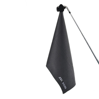 ASK ECHO Waffle Weave Microfiber With Magnetic Golf Cotton Towel