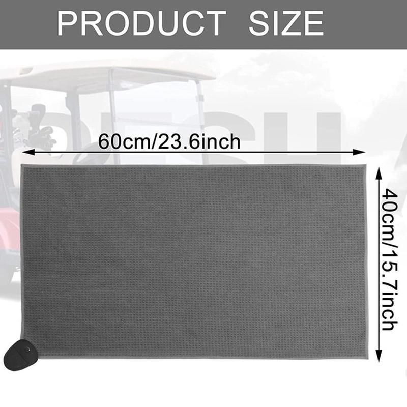 ASK ECHO Waffle Weave Microfiber With Magnetic Golf Cotton Towel